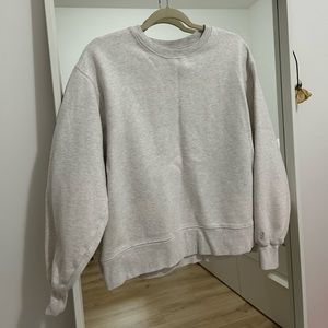 TNA cozy af fleece crewneck